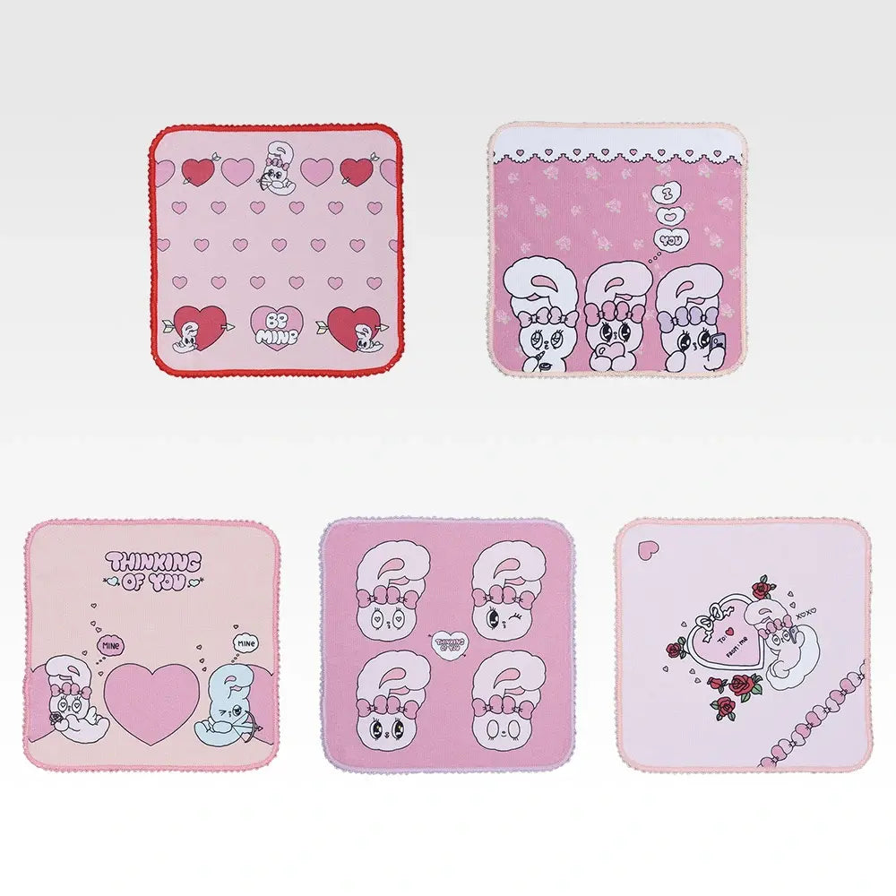 Lovely Hand Towel (5 Types, Complete Set Available) - Ichiban Kuji H Prize - Esther Bunny