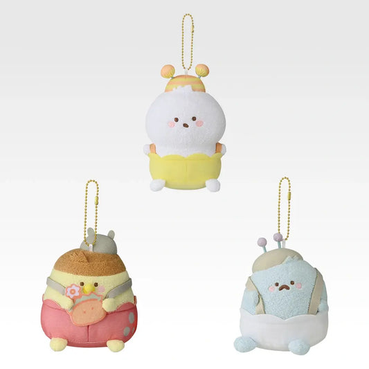 Baby Costume Plush Mascot (3 Types, Complete Set Available) - Ichiban Kuji C Prize - Obungu to Issho