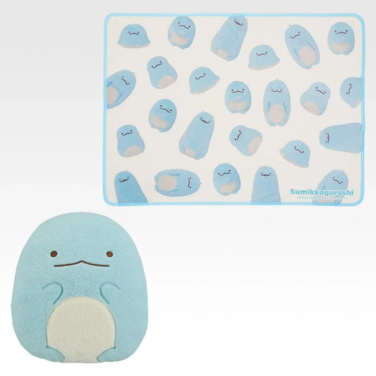 Tokage Blanket in Cushion - Ichiban Kuji Last One Prize - Sumikko Gurashi