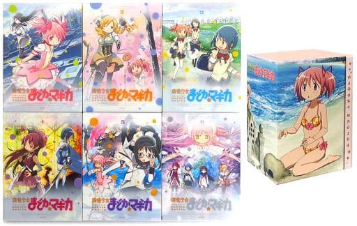 Puella Magi Madoka Magica Complete Production Limited Edition 6-Disc Box Set (Revised Edition) with Gamers Full-Set Storage Box — Aniplex