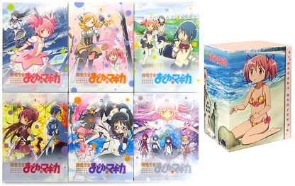 Puella Magi Madoka Magica Complete Production Limited Edition 6-Disc Box Set (Revised Edition) with Gamers Full-Set Storage Box — Aniplex