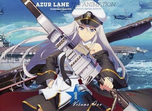 Azur Lane Vol. 1 Anime Blu-ray + CD First-Press Limited Edition, Used