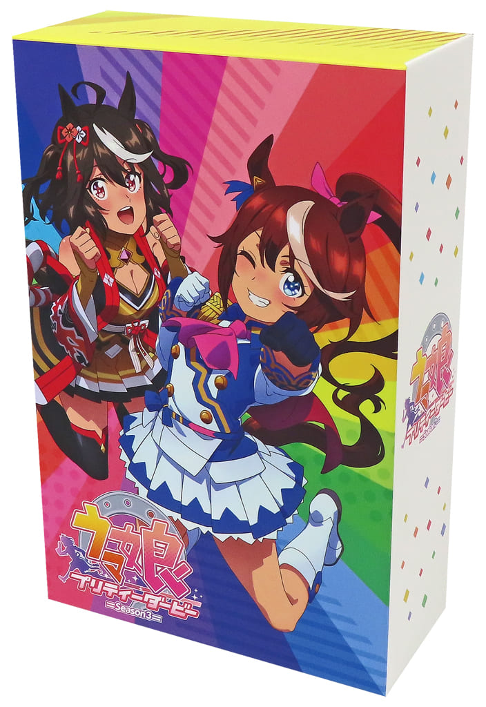 Umamusume Pretty Derby Season 3 "Uma-bako 3" Trainers BOX Full 4-Box Set with Amazon.co.jp Full-Volume Storage Box (Toho) — Used