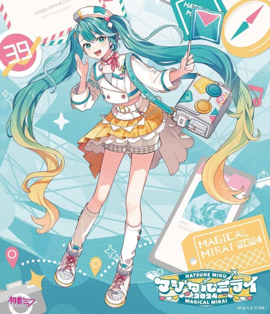 Hatsune Miku "Magical Mirai 2024" Regular Edition Video (Pre-owned, Victor Entertainment, First-Press Bonus Included)