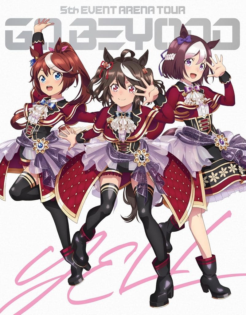 Umamusume Pretty Derby 5th EVENT ARENA TOUR GO BEYOND - YELL & NEW GATE - First Press Limited Edition (5-Disc Video Set) - Bandai Namco Filmworks