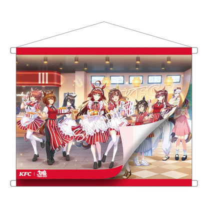 Umamusume Pretty Derby KFC Collaboration Reversible B2 Tapestry - Pre-order