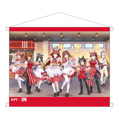Umamusume Pretty Derby KFC Collaboration Reversible B2 Tapestry - Pre-order