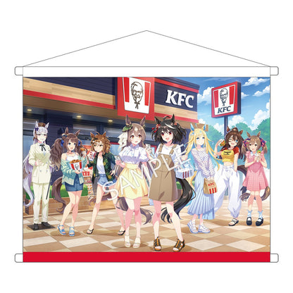 Umamusume Pretty Derby KFC Collaboration Reversible B2 Tapestry - Pre-order