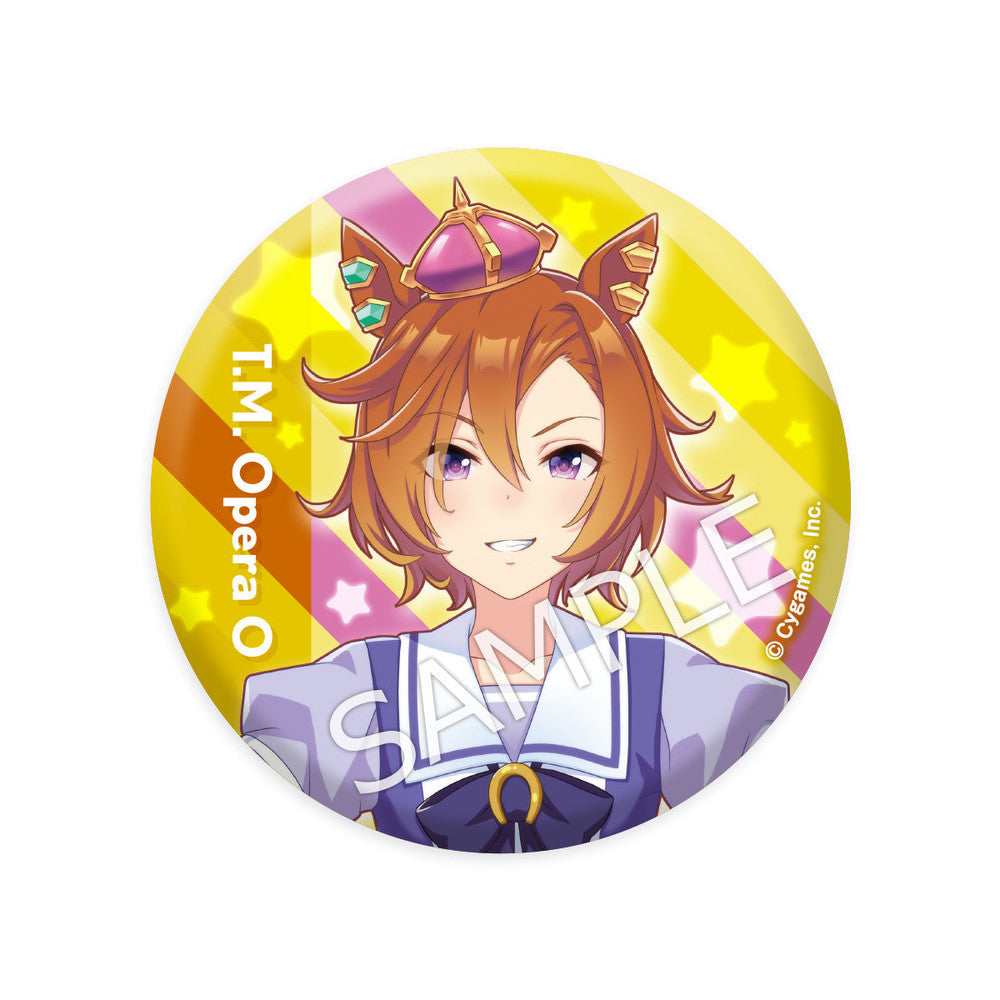 T.M. Opera O Official Can Badge (Uniform Ver.) - Umamusume: Pretty Derby - 56mm Cygames Official Pre-order