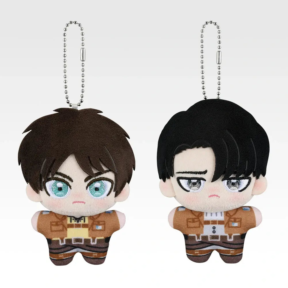 Kirarise Plush Mascot (2 Types, Complete Set Available) - Ichiban Kuji F Prize - Attack on Titan