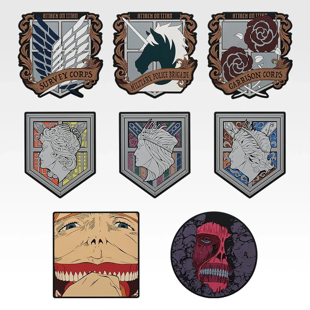 Rubber Collection (8 Types, Complete Set Available) - Ichiban Kuji I Prize - Attack on Titan