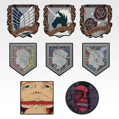 Complete Prize Set (Last One + A to J, All 48 Items) - Ichiban Kuji - Attack on Titan