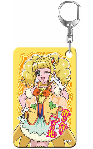 Cure Sparkle Pretty Cure All Stars Hologram Plate Keychain Vol.3 - Pre-owned (Approx. 55 x 91 mm)