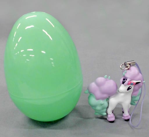 Galarian Ponyta Egg-Case Mini Figure - Pokémon Center Exclusive (Approx. 9.8cm) Pre-owned