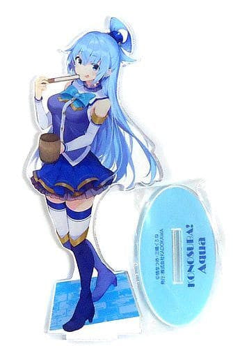 Aqua Acrylic Stand KonoSuba Finale Commemoration Fair