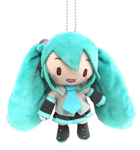 Hatsune Miku, KAITO & MEIKO Fuwafuwa Keychain Mascot - VOCALOID - SEGA Amusement Prize - Approx. 10 cm - Pre-owned
