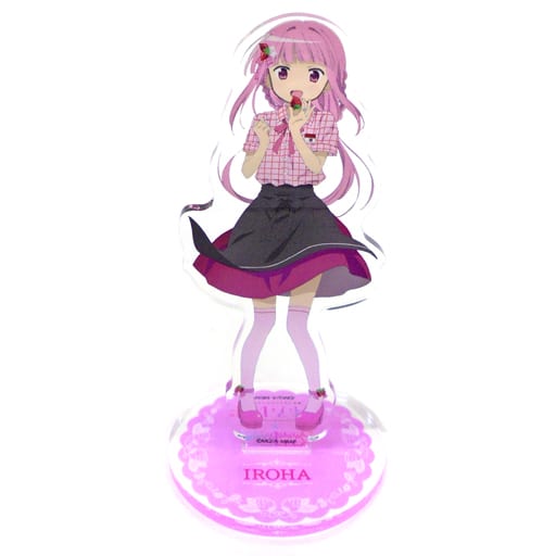 Iroha Tamaki Acrylic Stand - Puella Magi Madoka Magica × SWEETS PARADISE - Height Approx. 42 mm - Pre-owned