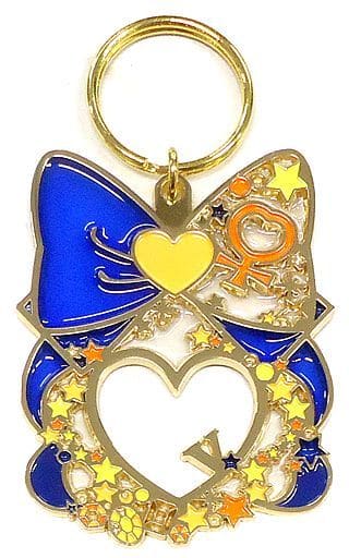 Sailor Venus Stained Glass Style Charm - Ichiban Kuji Movie "Sailor Moon Eternal" Let's Party! F Prize (BANDAI SPIRITS) Pre-owned Length Approx. 6.5 cm