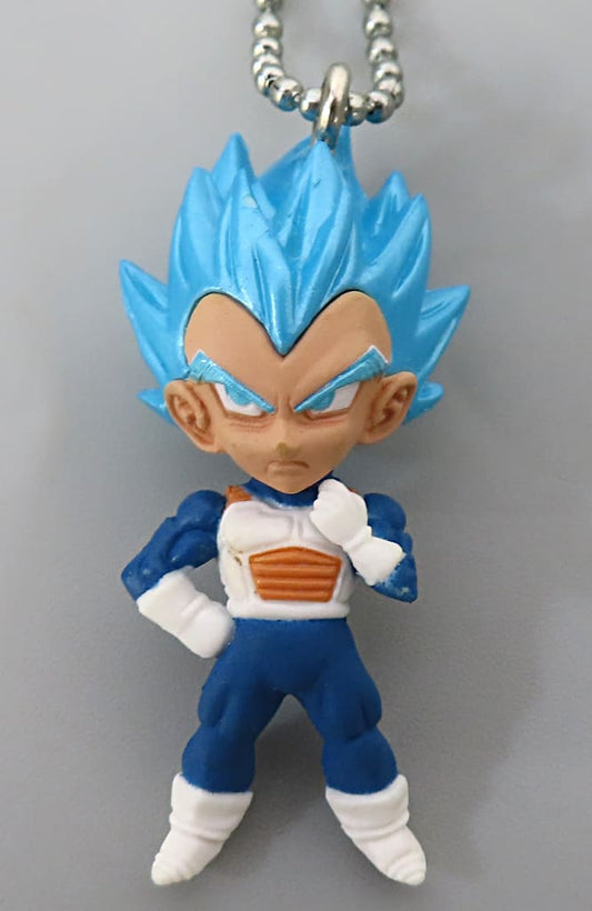 Vegeta Super Saiyan God Keychain - Bandai UDM BURST 44 (Pre-owned) - Dragon Ball