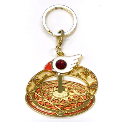 Sealing Release / Sealing Key Stained-Glass Charm - Clow Card Arc - Ichiban Charm Cardcaptor Sakura Clear Card Arc E Prize (Bandai Spirits) Approx. 5–7.5 cm - Pre-owned