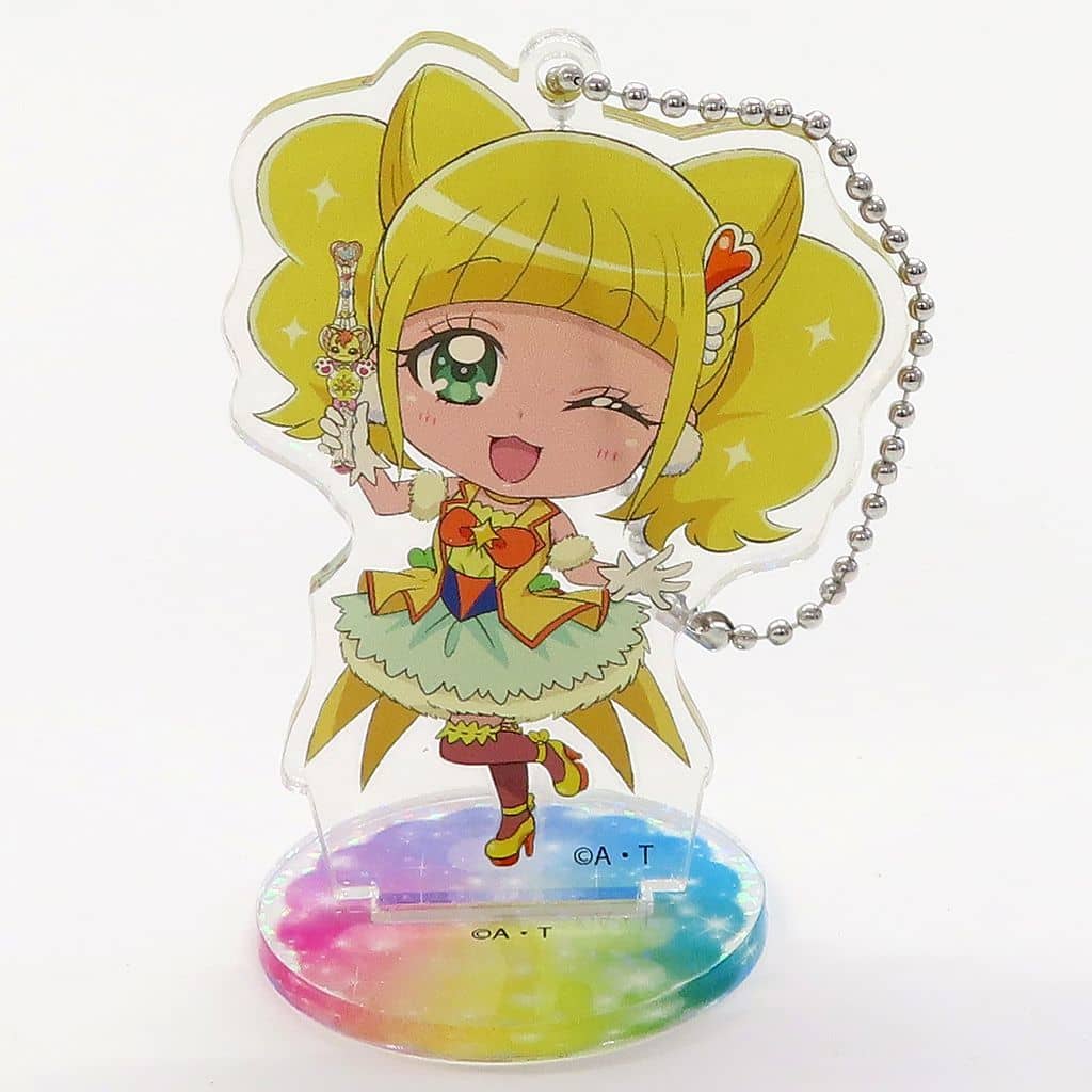 Cure Sparkle Acrylic Stand Keychain - Pretty Cure All Stars 2020 Pretty Store Exclusive (Toei Animation) Approx. 7 x 5.5 cm - Pre-owned