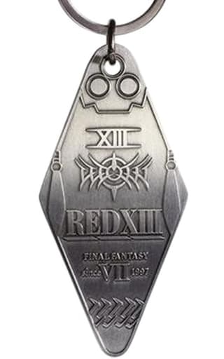 Red XIII Silver Motel Keychain - Final Fantasy VII Remake