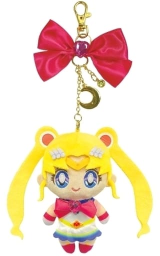 Sailor Moon Moon Prism Mascot Charm Keychain - Movie "Sailor Moon Eternal" Strap by Sunrise - Approx. 250 mm (Pre-owned)