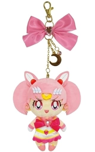 Super Sailor Chibi Moon Moon Prism Mascot Charm Keychain - Sailor Moon Eternal Movie - Approx. 250 mm (Pre-owned, Sunrise)