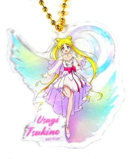 Usagi Tsukino / Sailor Moon Acrylic Keychain - Sailor Moon Eternal Cafe - Legs - Approx. 60 x 53 mm - Pre-owned