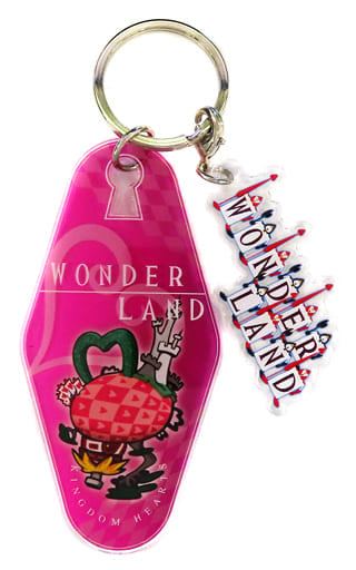 Kingdom Hearts Melody of Memory Wonderland Motel Keychain