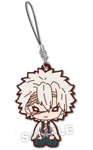 Sanemi Shinazugawa Nito Tan Demon Slayer: Kimetsu no Yaiba Rubber Mascot Vol. 5 by Takara Tomy Arts, Approx. 6 cm