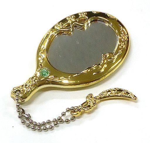 Deep Aqua Mirror Charm - Sailor Moon Capsule Goods 2 - Bandai (Approx. 6.5 x 4 cm, Pre-owned)