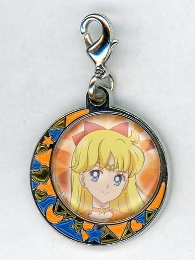 Super Sailor Venus Charm - Sailor Moon Eternal The Movie (Approx. 43 x 26 mm) Pre-owned Theater Goods Keychain Charm