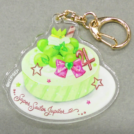 Sailor Jupiter Sweets Acrylic Charm - Sailor Moon Eternal Movie - Toei Animation - Approx. 60 x 60 mm (Pre-owned)
