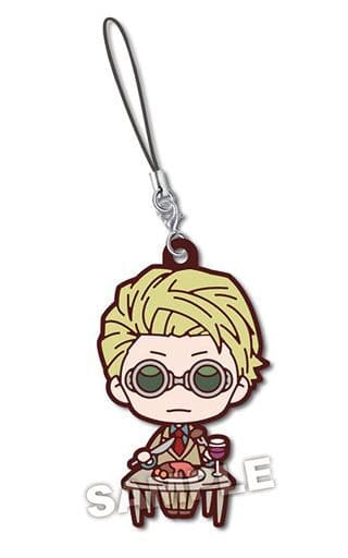 Kento Nanami Nitotan Jujutsu Kaisen Ending Rubber Mascot Keychain Approx. 6 cm Takara Tomy Arts (Pre-owned)