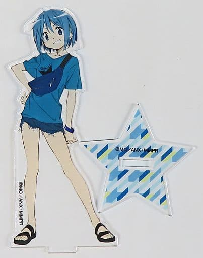 Sayaka Miki Acrylic Stand - rockin'star x Puella Magi Madoka Magica POP UP SHOP Exclusive (Approx. 12.5 cm) ARMA BIANCA Pre-owned