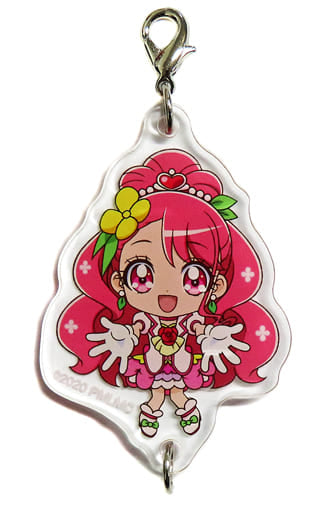 Cure Grace Acrylic Charm (Movie-Limited Illustration) - Pretty Cure Miracle Leap: A Mysterious Day with Everyone | Toei Animation, Approx. 50 x 40 mm, Pre-owned