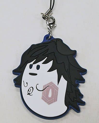 Giyu Tomioka Q-pot. x Demon Slayer: Kimetsu no Yaiba Vol. 2 Ghost Rubber Strap, Approx. 60 mm