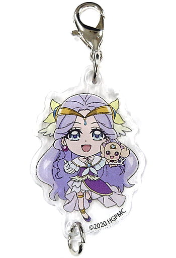 Cure Earth Acrylic Connecting Charm - Healin' Good Pretty Cure Movie Theater Goods (Toei Animation, Approx. 50 x 40 mm, Pre-owned)