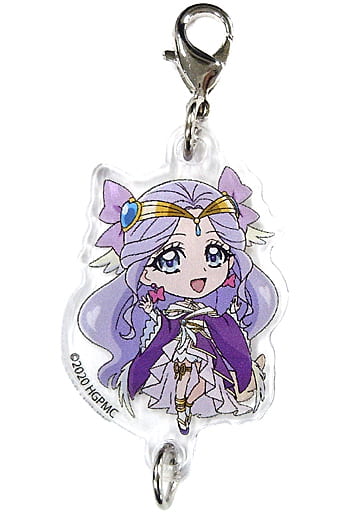 Latte & Cure Earth Acrylic Connecting Charm - Healin' Good Pretty Cure Movie Theater Goods by Toei Animation - Approx. 50 x 40 mm (Pre-owned)