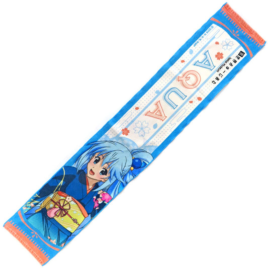 Aqua Muffler Towel KonoSuba Isekai Museum Approx. 20 x 110 cm