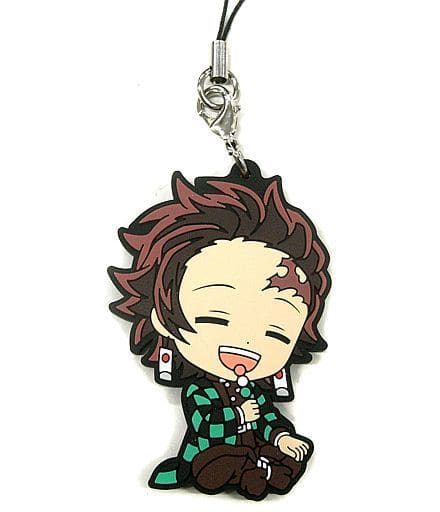 Tanjiro Kamado Rubber Strap Hot Break Version Demon Slayer: Kimetsu no Yaiba Prize F Award BANDAI SPIRITS Approx. 5.5–7 cm