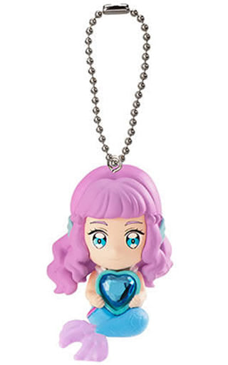 Mermaid Laura Keychain Mascot - Tropical-Rouge! Pretty Cure Capsule Toy Length Approx. 4 cm (Pre-owned, Bandai)