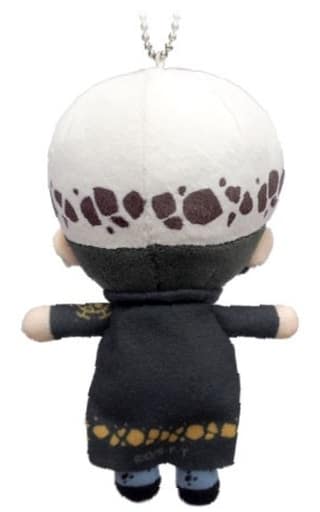 Trafalgar Law Puchi-Fuwa Plush Keychain - One Piece - Approx. 130 x 85 x 60 mm (Tapioca) Pre-owned