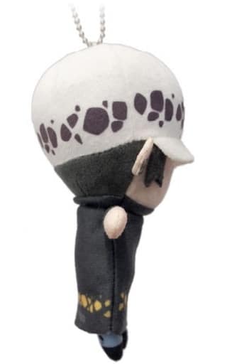 Trafalgar Law Puchi-Fuwa Plush Keychain - One Piece - Approx. 130 x 85 x 60 mm (Tapioca) Pre-owned