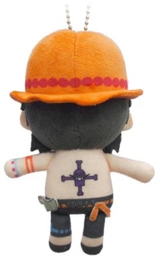 Portgas D. Ace Petit Soft Plush (Tapioca) - One Piece - Approx. 130 x 85 x 60 mm (Pre-owned)