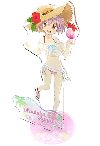 Madoka Kaname Acrylic Stand - Puella Magi Madoka Magica - Movic Pre-owned - Approx. 185 x 85 mm