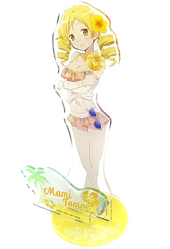 Mami Tomoe Acrylic Stand - Puella Magi Madoka Magica - Movic - Pre-owned (Approx. 185 x 85 mm, 75 mm base)