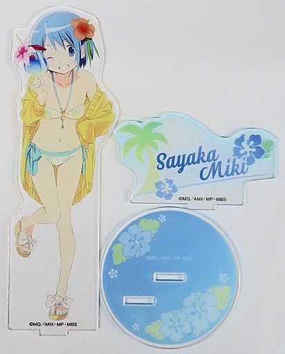 Sayaka Miki Acrylic Stand - Puella Magi Madoka Magica - Movic - Length Approx. 17 cm - Pre-owned