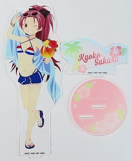 Kyoko Sakura Acrylic Stand - Puella Magi Madoka Magica - Movic - Length Approx. 20 cm (Pre-owned)